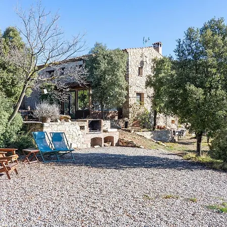 Spacious House With Private Pool In Rojals, For 12 People